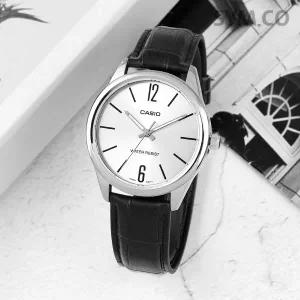 [카시오] MTP-V005L-7B 모던 심플 데일리 아날로그 캐쥬얼 남자 가죽 손목시계 c