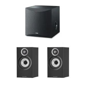 B&W 607 S3 북쉘프 스피커 + 야마하 KS-SW100 서브우퍼 2.1채널