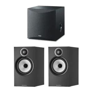 B&W 606 S3 북쉘프 스피커 + 야마하 KS-SW100 서브우퍼 2.1채널