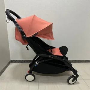 스토케 요요3 프리미엄 휴대용 유모차 (프레임 블랙/컬러팩 진저)