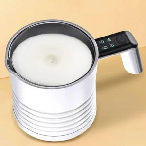 라떼 거품기 가정용 우유스팀기 기계 데우는 휴대용 텀블러 컵
