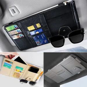 차량 썬바이저 CD보관함 케이스 자동차 수납함 거치대