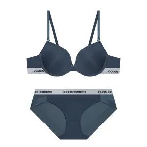 갤러리아 코데즈컴바인[여]블루그레이 베이직 브라 햄팬티세트(CEWBR961BG/CEWB