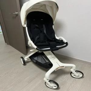 르베르 S 유모카 휴대용 유모차 (화이트 블랙/뉴이키즈캐리어 베이지)