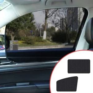 차량 자석 부착 카커튼 햇빛가리개 차 가림막 4개입 자동차햇빛 자동차창문 차량용