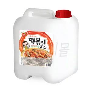 진미 매콤달콤 떡볶이 소스 10kg / 대용량
