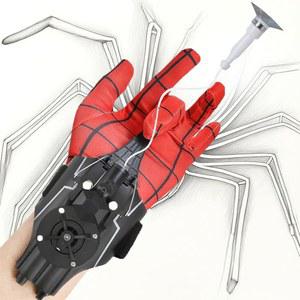 [미국배송] 웹 런처 스파이더 스트링 슈터 - 6세에서 12세 사이의 소년 및 소녀를 위한 장갑 블래스터 코스튬 액세서리와 함께하는 전기 슈퍼히어로 롤플레이 장난감