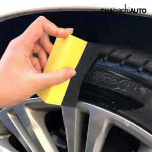 [BZ46379N_58]스펀지 자동차 타올 타이어스펀지 광택 6개