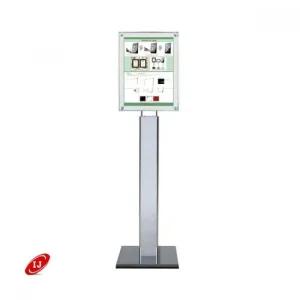 포스터 자석액자 스탠드 LG47S-AP A4 백색펄판넬 간판 포스터 진열 광고 배너 베너 현수막 전단