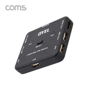 (COMS) 2포트 HDMI 2대1 KVM 스위치/KVM선택기