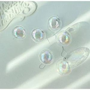 [제이빌라]오로라 오너먼트 세트 홀로그램 크리스마스 트리 장식 볼 (6cm)