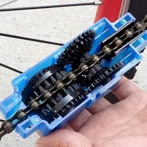 [골드스마일]고급형 자전거 체인 줄 청소 세척 세차 클리너 세트