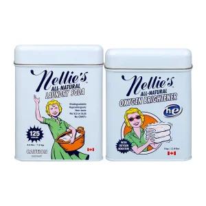 넬리 세탁세제 1.9kg + 산소 표백제 1kg 틴케이스