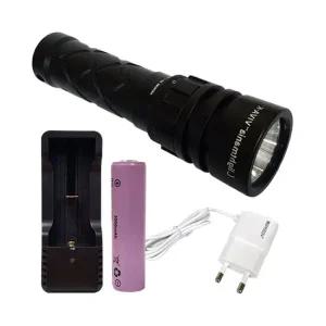 비바-K 3000세트 수중랜턴 방수 후레쉬 낚시 잠수 해루질 다이빙