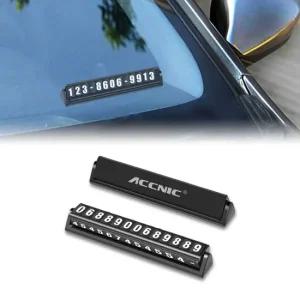 자동차 주차 연락처 번호가림 야광 듀얼 전화 번호 자동차전화번호판 차량전화번호판
