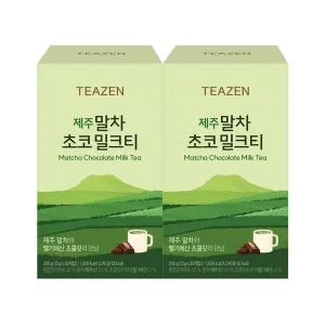 제주 말차 초코 밀크티 20스틱x2박스