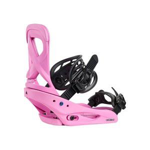 버튼 여성용 스크라이브 Re:플렉스 스노보드 바인딩, 미디엄, 푹시아 핑크
