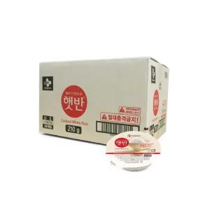 CJ 햇반 210g x 36ea 1box
