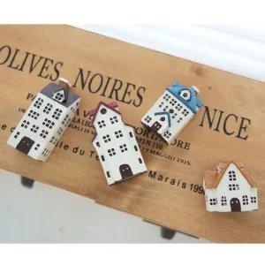 덴마크 하우스 미니어처 4종 세트 테이블 선반 소품 미니소품 카페소품 감성소품