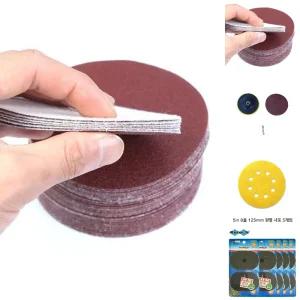 목재 페인트 벗기기 원형사포 75mm 20매/그라인더/사포/그라인더사포/종이사포/75MM원형