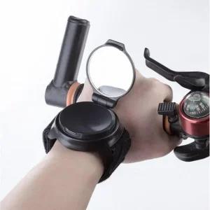 후사경 백미러 거울 후사경 백미러 자전거 손목 1개 밴드 자전거 손목