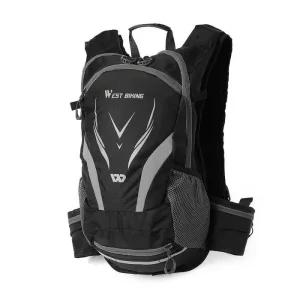 백팩(그레이) 웨스트킹 자전거 (16L) 라이딩 포켓확장