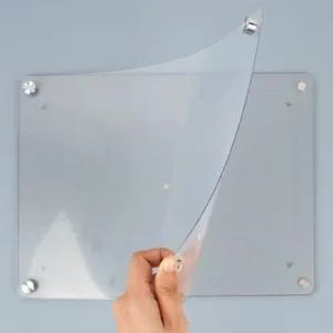 반투명 메모꽂이 홍보판 아크릴표지판 명 A3 A4 (3PBeX)