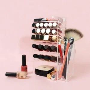 립스틱 진열대 아크릴 화장품 수납함 타워 선반S (3P1kd)