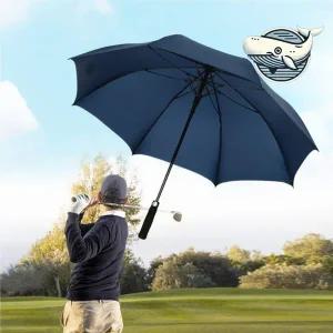 경량 반자동 골프 우산 색상 심플 스타일 우산