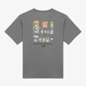 [노스페이스] [노스페이스 공식] NT7UR07D 남성 캠프 바이브 반팔 티셔츠_GRAY