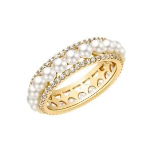 골드팡 18k 셀레스티아 모이사 담수진주 반지