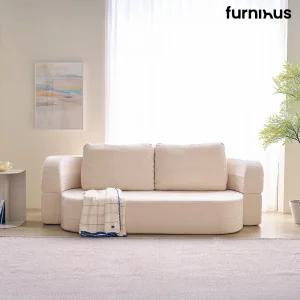 퍼니인어스 멜로우 플립 압축소파 베드 부클레 접이식 1인 3인용 쇼파