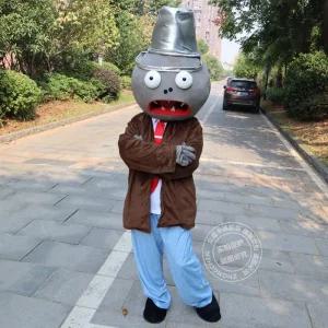 좀비 인형탈 플랜츠 vs 조비 만화 캐릭터 할로윈 연극