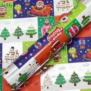 뽀로로 크리스마스 증착롤포장지 18m 선물포장지