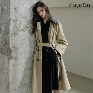 [케이수] 25FW 더블 숄 카라 드레스 1종