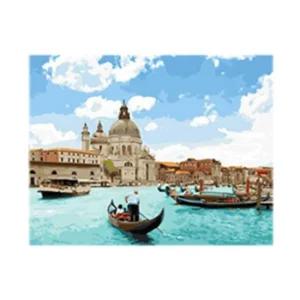 명화 그리기 유화 페인팅 푸른하늘 의 베니스 40x50 DIY명화그리기 페인팅 푸른하늘의 캐릭터