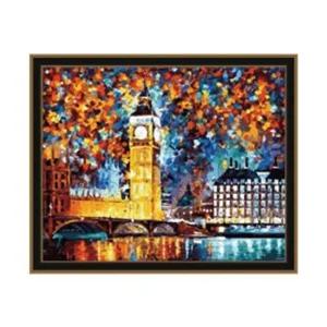 명화 그리기 유화 페인팅 런던 빅벤 40x50 DIY 명화그리기 페인팅 런던빅벤 명화액자 페인팅용품