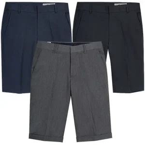 [디바옴므]TR 스판 5부 카브라 팬츠 슬랙스