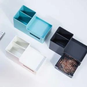 델리코리아 데스크용 멀티소품수납함 오거나이저 소품수납함 책상용서랍 수납정리 데스크수납