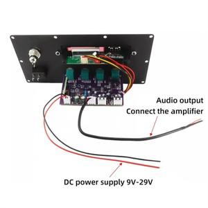 ABGI-프리앰프 톤 보드 블루투스 스피커 MP3 오디오 수정 증폭기 제어판 DC9-29V 전원 공급 장치