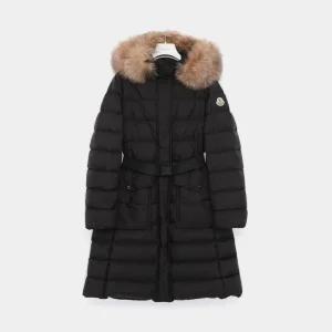 25FW 클로에쎄 패치로고 벨티드 후드퍼 롱패딩 여성 자켓 1C00013 53A5E 99M KHLOESS