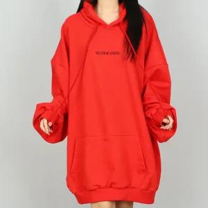 [파라노말샵](빅사이즈) 앤드 루즈핏  후드티 남녀공용 커플티 (파