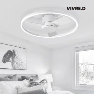 [비브르디]VIVRE.D 무크실링팬 거실 LED 조명 실링팬 방등 천장선풍기 mook 실링팬 조명 양면날개