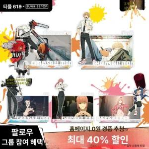 체인소맨 덴지 파워 마키마 캐릭터 아크릴 스탠드 피규어 책상 장식 굿즈