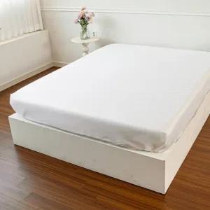 룸 330 특급호텔용 고밀도면 330T 매트리스 커버 화이트  S SS Q)