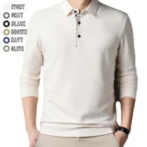 긴팔 카라 티셔츠 골프 피케티셔츠 무지 긴팔 상의 폴로 카라티 PK티 셔츠 면티 이 골프상의 피케 남성