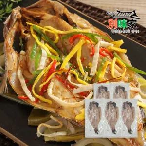 [별미가] 남해별미 담백한 임금님 건강식 국내산 반건조 할복민어 360g x 5미