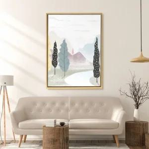 감성 일러스트 캔버스 액자 그림 벽아트 가정용품 생필품