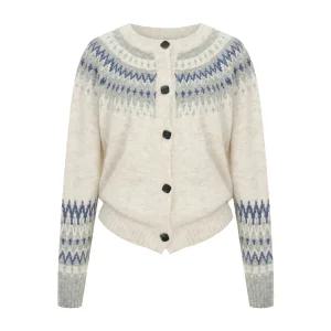 [샐리] 노르딕스퀘어버튼울가디건_I5C-CCA036