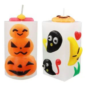 이야코 할로윈데이 꼬마파라핀양초꾸미기세트(10개입)